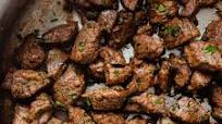 Cajun Garlic Butter Steak Bites Cajun Garlic Butter Steak Bites