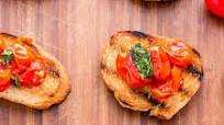 Roasted Tomato Bruschetta Roasted Tomato Bruschetta