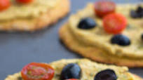 Cauliflower Pizza Crust (Vegan and Gluten Free ) Cauliflower Pizza Crust (Vegan and Gluten Free )
