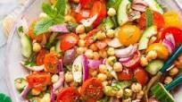 Greek Chickpea Salad Greek Chickpea Salad