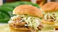 Slow-Cooker Hawaiian Pulled Pork Sandwiches Slow-Cooker Hawaiian Pulled Pork Sandwiches