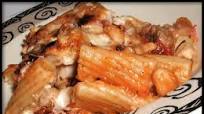 Baked Rigatoni & Sausage, Tuscan Style Baked Rigatoni & Sausage, Tuscan Style