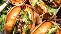 Pork Banh Mi Burger Pork Banh Mi Burger