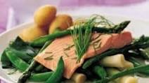 Summer Salmon and Asparagus Summer Salmon and Asparagus