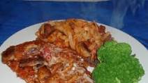 Tenderized Pork Steak With Salsa & Pasta for 2 Tenderized Pork Steak With Salsa & Pasta for 2