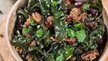 Ground Beef with Kale and Mushrooms Ground Beef with Kale and Mushrooms