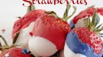 Red White and Blue Chocolate Strawberries Red White and Blue Chocolate Strawberries