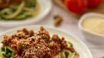 Vegan Zucchini Noodles w/ Bolognese Vegan Zucchini Noodles w/ Bolognese