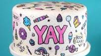 Doodles and Daydreams Cake Doodles and Daydreams Cake
