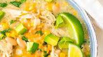 Crockpot White Chicken Enchilada Soup Crockpot White Chicken Enchilada Soup