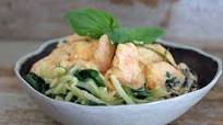 Keto Creamy Shrimp Zucchini Noodles Keto Creamy Shrimp Zucchini Noodles