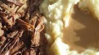 3 ingredient Pot Roast and Gravy 3 ingredient Pot Roast and Gravy