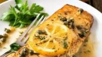 Pan Seared Halibut with Lemon Caper Sauce Pan Seared Halibut with Lemon Caper Sauce