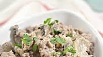 Keto Beef Stroganoff Keto Beef Stroganoff