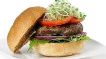 Extra-Lean Beef Burgers on Whole-Wheat Buns Extra-Lean Beef Burgers on Whole-Wheat Buns