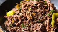 Slow Cooker Shredded Italian Beef Slow Cooker Shredded Italian Beef