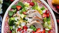 Strawberry Chicken Salad with Poppy Seed Dressing Strawberry Chicken Salad with Poppy Seed Dressing