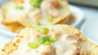 Buffalo Chicken Tostadas Buffalo Chicken Tostadas