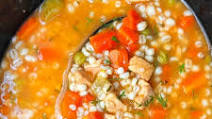 Slow Cooker Chicken Barley Soup Slow Cooker Chicken Barley Soup