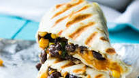 Crispy Black Bean and Rice Burritos Crispy Black Bean and Rice Burritos