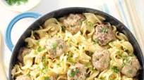 One-Pot Swedish Meatballs with Egg Noodles One-Pot Swedish Meatballs with Egg Noodles