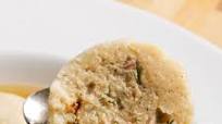 Chicken-Stuffed Matzo Balls Recipe Chicken-Stuffed Matzo Balls Recipe