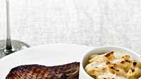 Pork Chop, Corn and Mascarpone Macaroni and Cheese Pork Chop, Corn and Mascarpone Macaroni and Cheese