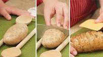 Spiral Baked Potatoes Spiral Baked Potatoes