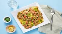 Chicken Sausage & Spinach Ricotta Ravioli with Tomato & Lemon Chicken Sausage & Spinach Ricotta Ravioli with Tomato & Lemon