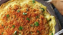 Cheesy Vegan Potato & Broccoli Casserole Cheesy Vegan Potato & Broccoli Casserole