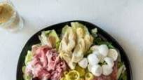 Antipasto Salad and Freschetta Pizza Night Antipasto Salad and Freschetta Pizza Night
