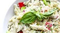 Greek Yogurt Pesto Chicken Pasta Greek Yogurt Pesto Chicken Pasta