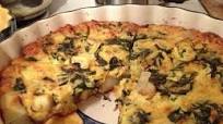 Potato and Spinach Quiche Potato and Spinach Quiche