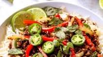 Thai Basil Beef (Pad Gra Prow, Pad Krapow) Thai Basil Beef (Pad Gra Prow, Pad Krapow)