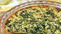 Crustless Spinach Quiche Crustless Spinach Quiche