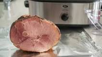 Maple Glazed Ham in an Electric Roaster Maple Glazed Ham in an Electric Roaster