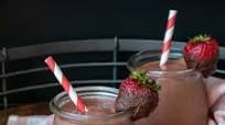 Healthy Chocolate Covered Strawberry Smoothie Healthy Chocolate Covered Strawberry Smoothie