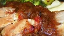Applesauce Topped Pork Loin Roast Applesauce Topped Pork Loin Roast