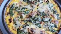 Mushroom and Spinach Quiche With Potato Crust Mushroom and Spinach Quiche With Potato Crust