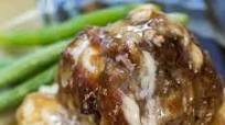 French Onion Stuffed Meatballs French Onion Stuffed Meatballs