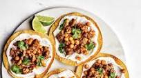 Chickpea and Chorizo Tostadas Chickpea and Chorizo Tostadas
