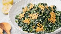 Keto Kale Caesar Salad with Parmesan Crisps Keto Kale Caesar Salad with Parmesan Crisps