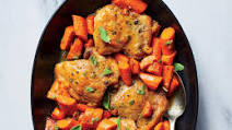 Apricot-Sage Chicken with Carrots Apricot-Sage Chicken with Carrots