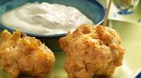 Hummus Fritters With Cool Ranch Dip Hummus Fritters With Cool Ranch Dip