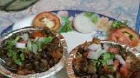 Mumbai juhu beach style butter sprouted green chana masala chaat Mumbai juhu beach style butter sprouted green chana masala chaat