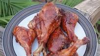 Pavo en salsa bbq Pavo en salsa bbq