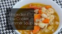 4 Ingredient Slow Cooker Summer Soup 4 Ingredient Slow Cooker Summer Soup