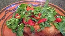 Crunchy Pork Chops w/ Arugula & Spinach Salad Crunchy Pork Chops w/ Arugula & Spinach Salad
