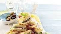 Mini Turkey Focaccia Sandwiches Mini Turkey Focaccia Sandwiches