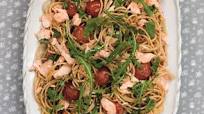 Mediterranean Salmon & Spaghetti Mediterranean Salmon & Spaghetti